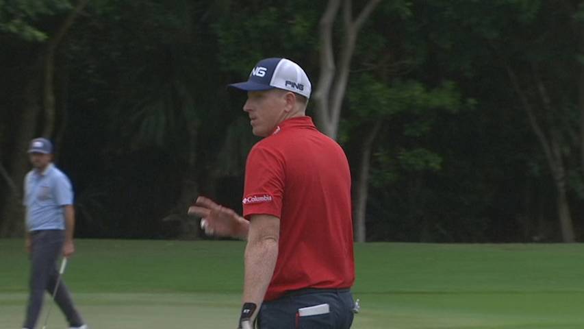 Martin Piller drops in a 25-footer at OHL Classic
