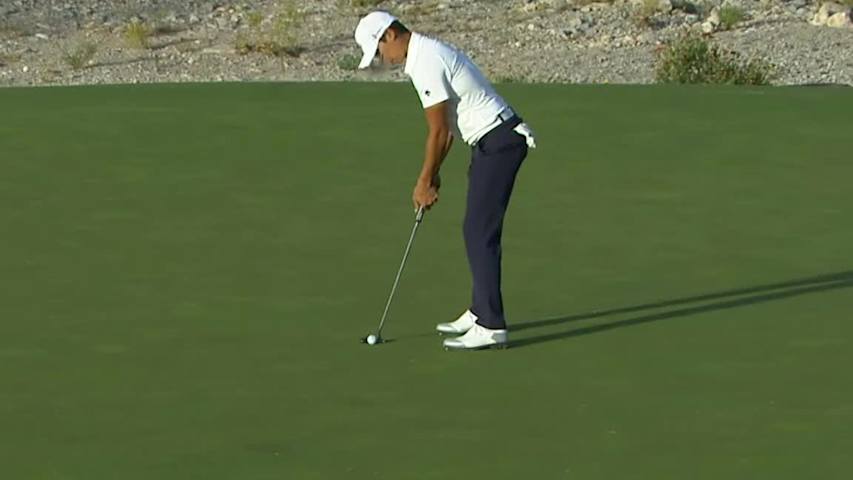 Whee Kim birdies No. 5 at Shriners