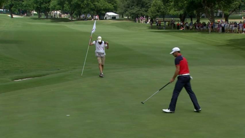 Corpening birdies No. 15 in Round 4 of Crowne Plaza
