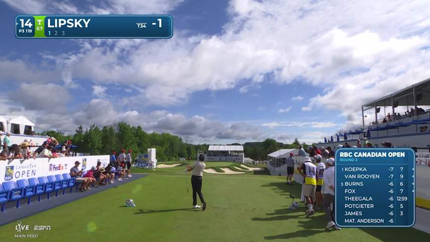 David Lipsky makes hole-in-one on No. 14 at RBC Canadian