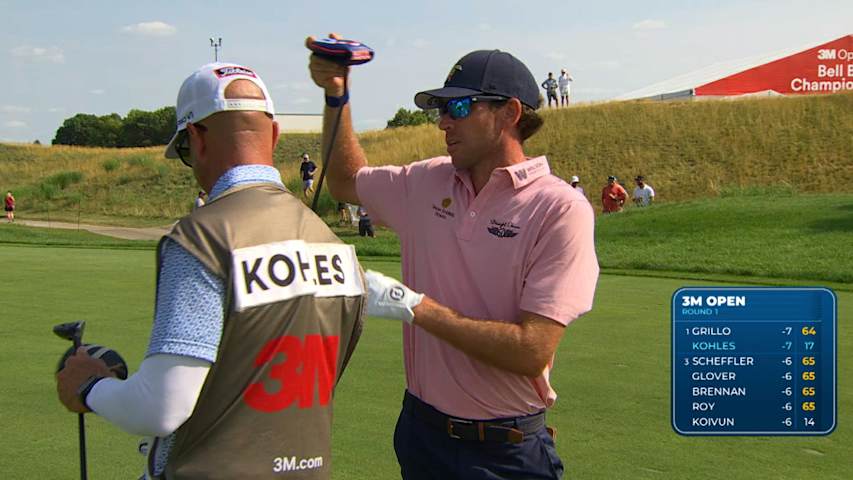 Ben Kohles’ amazing approach to set up eagle is the Shot of the Day