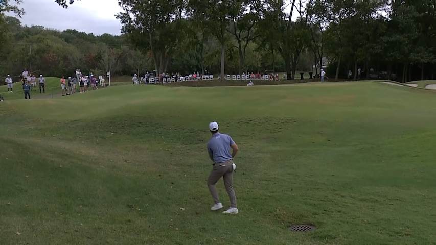 Rick Lamb's excellent third leads to birdie at Simmons Bank Open