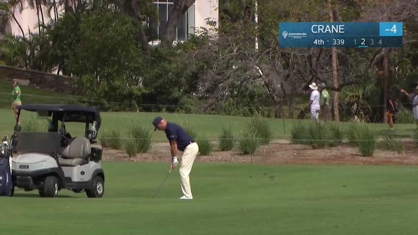 Ben Crane makes birdie on No. 4 at James Hardie Pro Football Hall of Fame Invitational