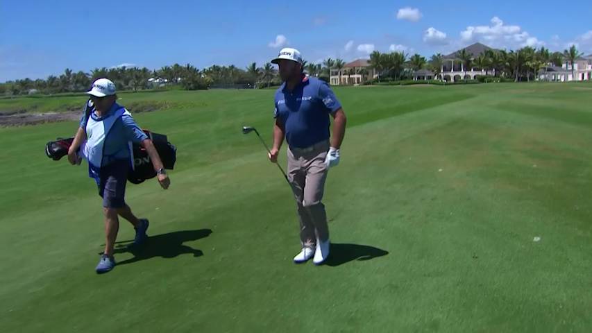 Graeme McDowell sticks approach to set up birdie at Corales Puntacana