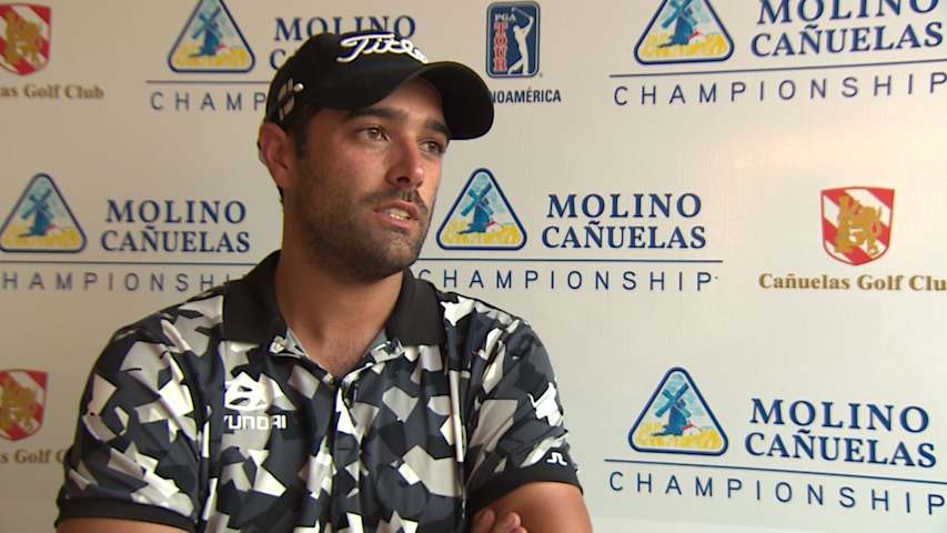 Entrevista con Benjamín Alvarado tras Ronda 1 del Molino Cañuelas Championship
