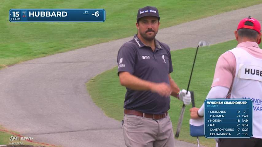 Mark Hubbard bounces back with birdie at Wyndham