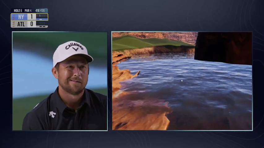 Xander Schauffele, Billy Horschel fall victim to ‘Stinger’ hole at TGL