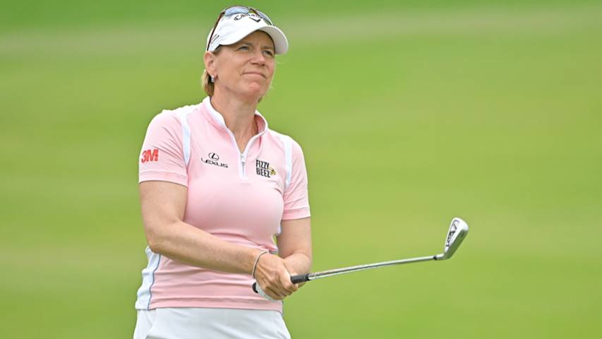Annika Sorenstam Round 2 highlights from ClubCorp Classic