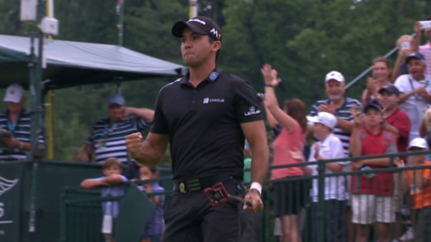 Jason Day's gutsy approach sets up eagle at PGA Championship