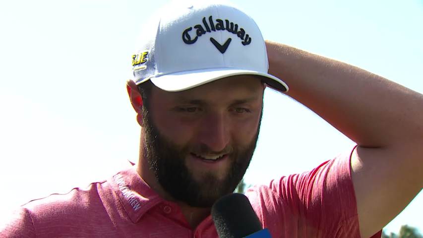 Jon Rahm speaks after winning Mexico Open