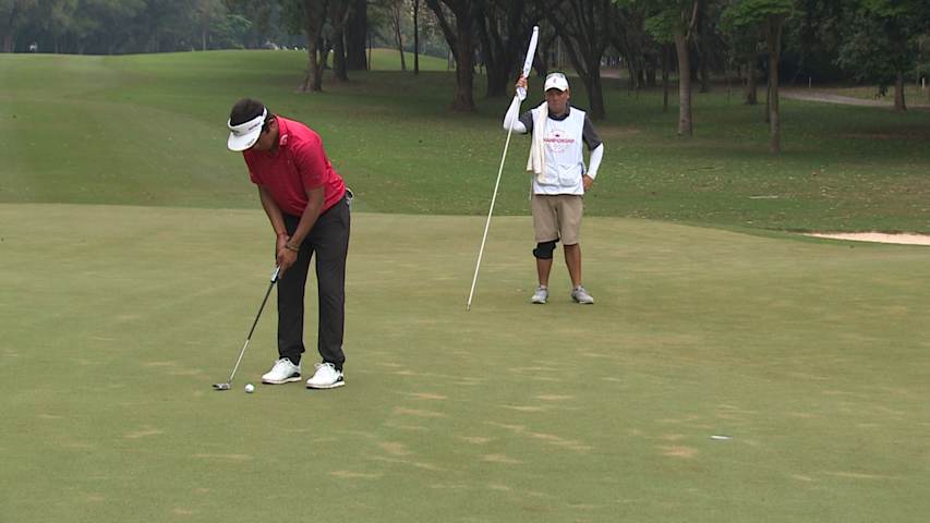 Tree shots from our leaders after Round 1 of the São Paulo Golf Club Championship