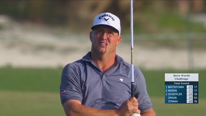 Alex Noren buries birdie on final hole to send Hero World Challenge into playoff