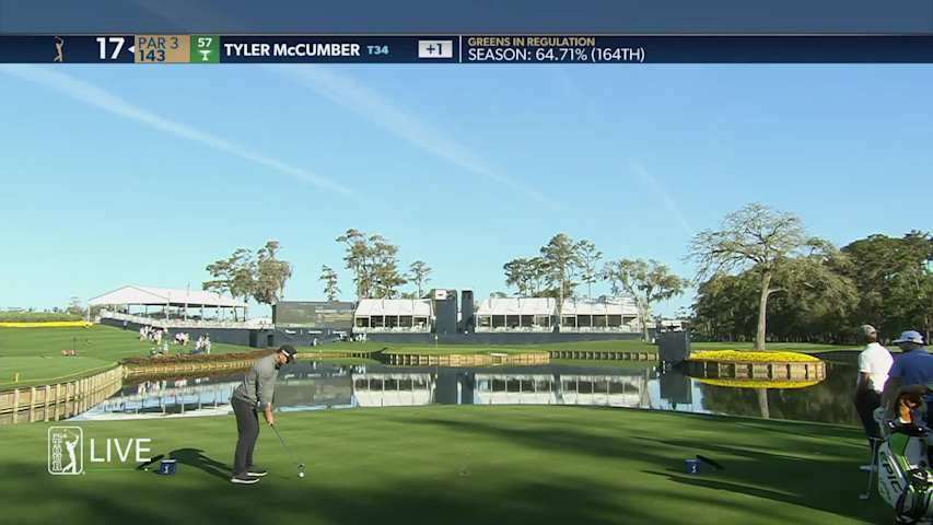 Tyler McCumber sticks tee shot to set up birdie at THE PLAYERS