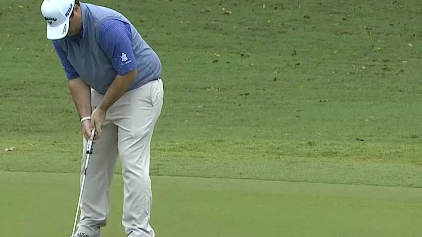 Jonathan Randolph makes birdie at Sanderson Farms