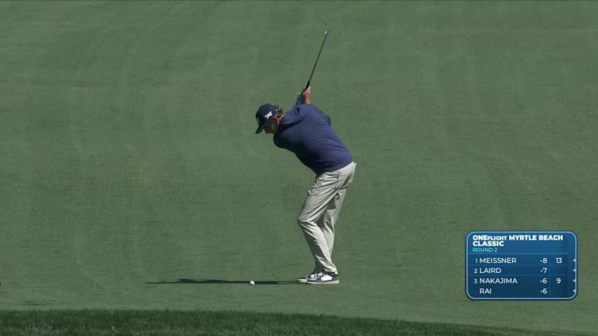 Henrik Norlander holes 19-foot shot for birdie at ONEflight Myrtle