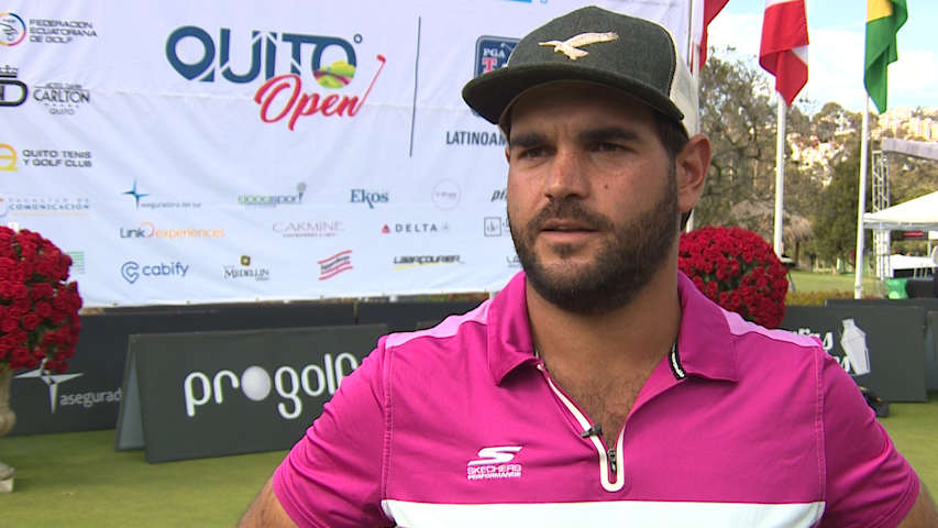 Horacio Leon interview after winning the Quito Open