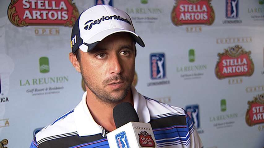Comentarios de Rafael Echenique tras R1 del Guatemala Stella Artois Open