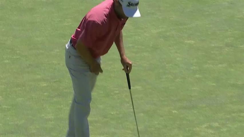 George McNeill rolls in 37-foot birdie putt at RBC Canadian
