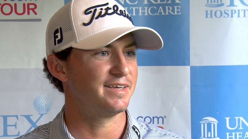 Michael Johnson interview after Round 3 of Rex Hospital Open