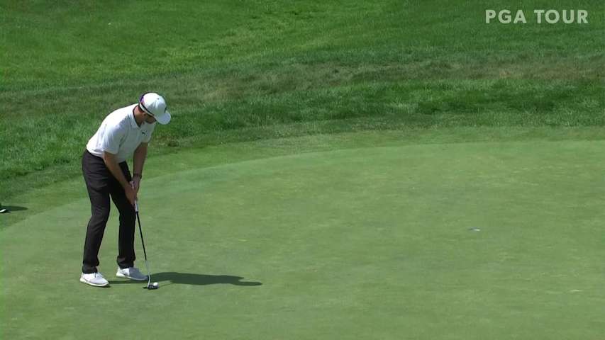 Chris Baker makes birdie on No. 15 in Round 1 at Rocket Mortgage