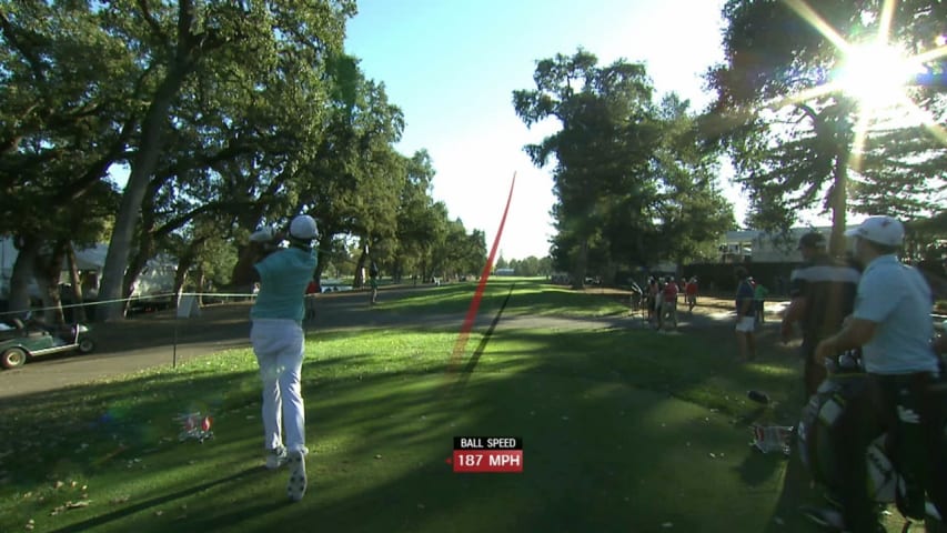 Tony Finau's monster 374-yard drive at Safeway