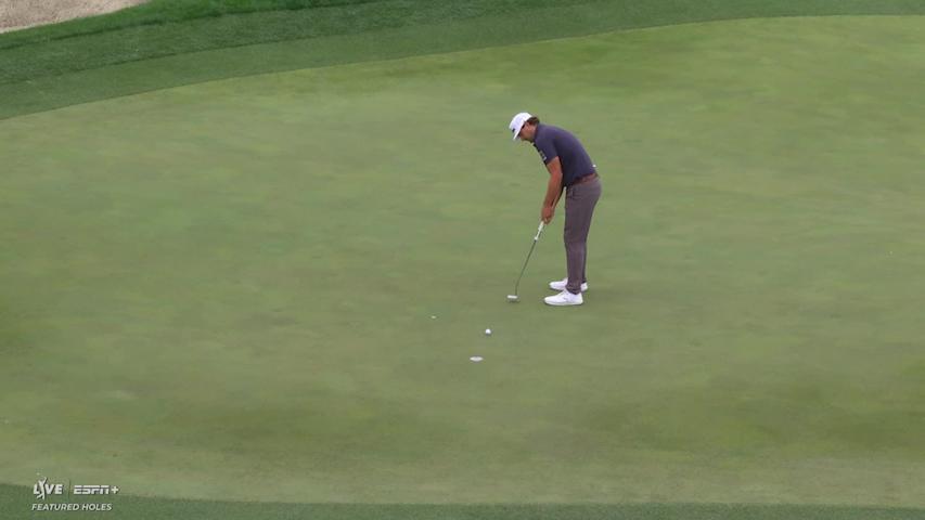 Quade Cummins makes birdie on No. 14 at THE CJ CUP
