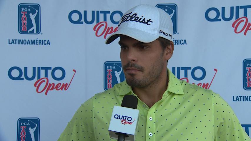 Entrevista con Ricardo Celia tras Ronda 1 del Quito Open 2017