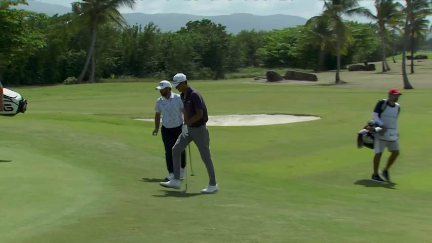 Ricky Castillo makes Eagle on No. 6 at Puerto Rico