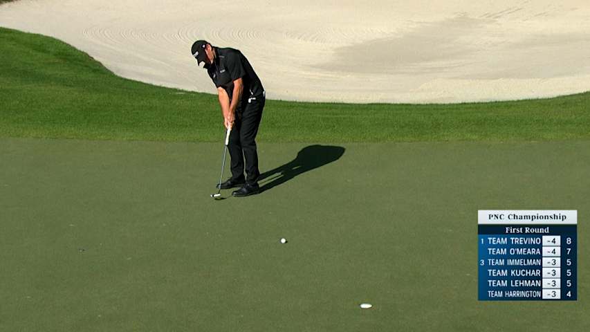 Steve Stricker converts birdie putt at PNC Championship