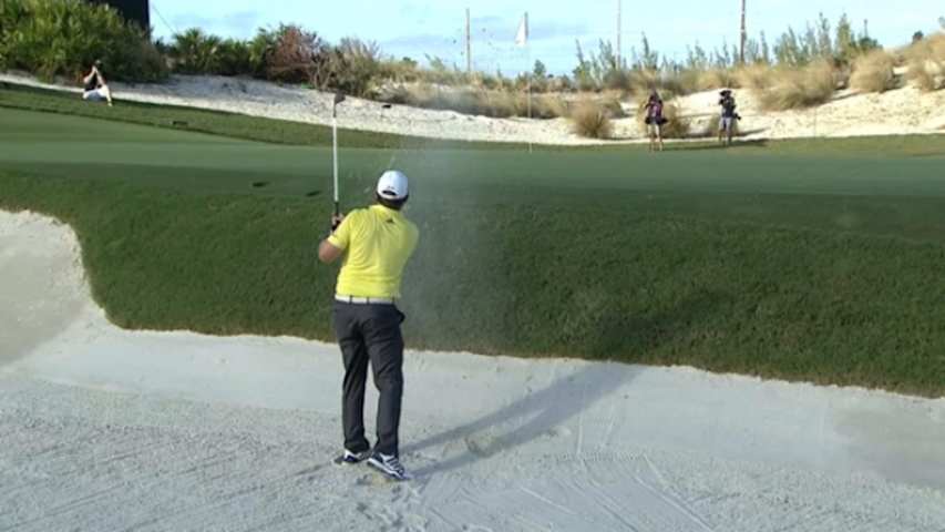J.B. Holmes' clinical bunker play at Hero World Challenge