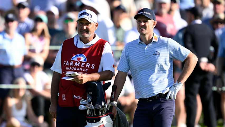 Justin Rose's 159-yard approach is the Shot of the Day