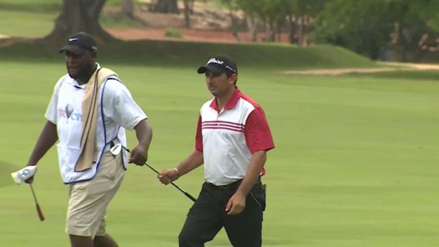 Julio Zapata and Bryan Bigley co-lead at the Dominican Republic Open