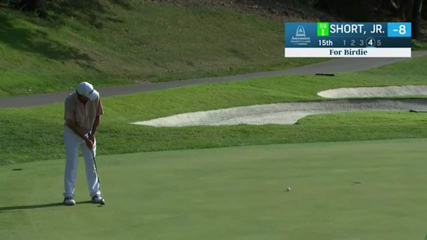 Wes Short, Jr. sinks birdie at Ascension Charity Classic