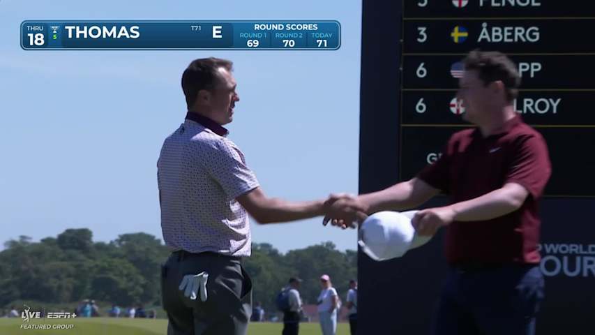 Justin Thomas | Round 3 | Rapid Rounds | Genesis Scottish Open