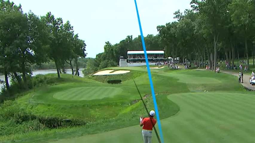 Whee Kim dials in tee shot to set up birdie at John Deere
