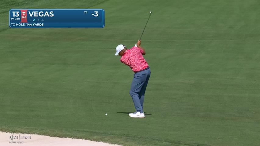 Jhonattan Vegas sinks 26-foot birdie putt, takes lead at Arnold Palmer