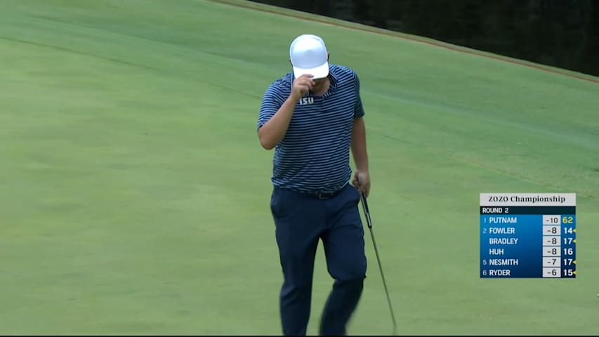 John Huh nearly aces No. 16 with tee shot to 2 feet at ZOZO