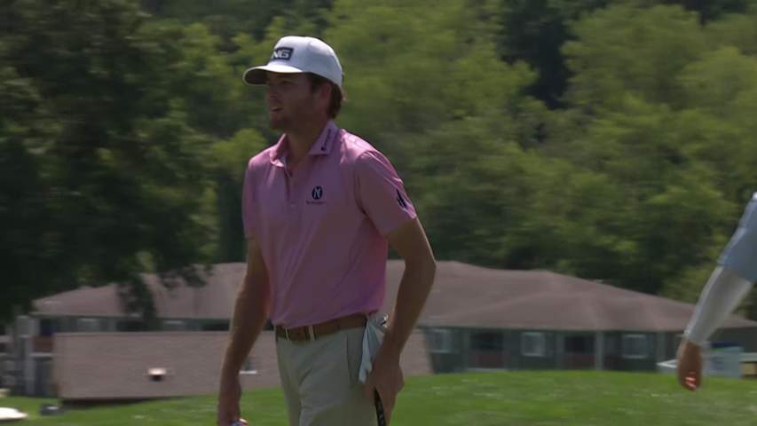 Logan McAllister makes birdie on No. 11 at AdventHealth