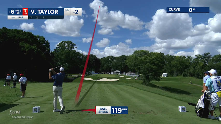 Vaughn Taylor dials in tee shot to set up birdie at RBC Canadian