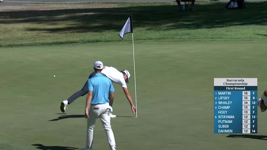 Chris Korte makes improbable eagle on No. 17 at Barracuda