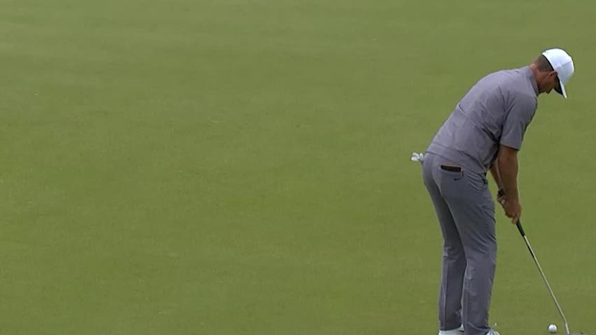 Lucas Bjerregaard’s 20-foot birdie putt at WGC-Dell Match Play