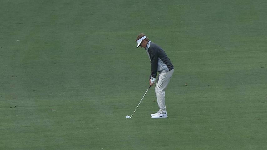 Dylan Meyer birdies No. 11 in Round 1 at Valspar