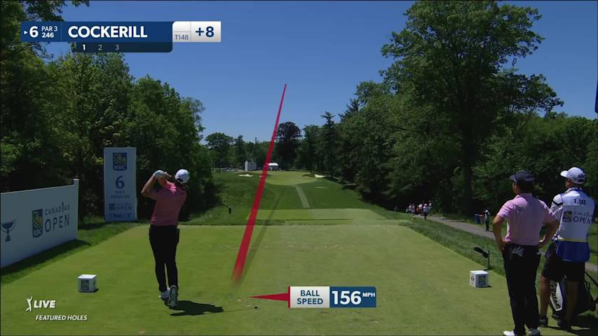 Aaron Cockerill hits it tight to set up birdie at RBC Canadian