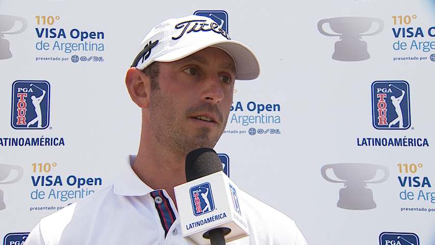Daniel Balin comments after Round 1 of the 110 VISA Open de Argentina