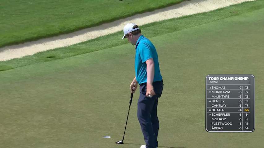 Robert MacIntyre makes back-to-back birdies at TOUR Championship