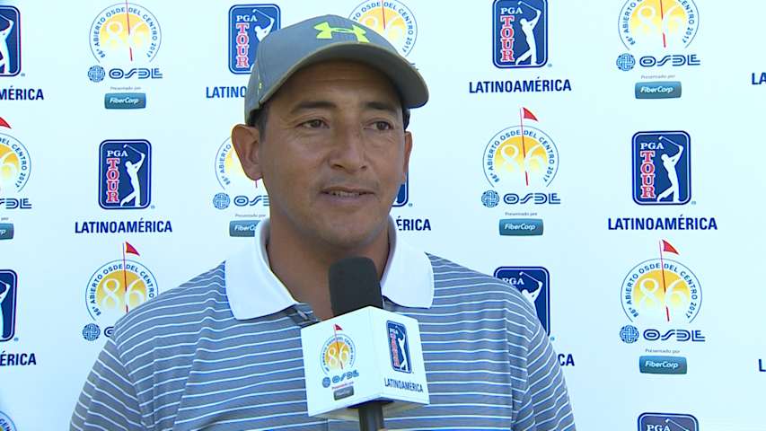 Entrevista con Paulo Pinto tras Ronda 1 del 86º Abierto OSDE del Centro