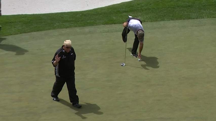 John Daly's lengthy birdie putt at Bass Pro Shops Legends of Golf