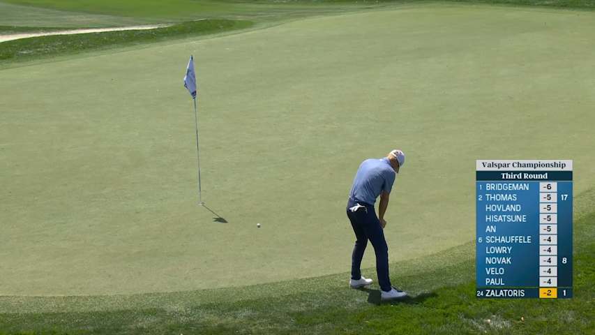 Will Zalatoris holes birdie at Valspar