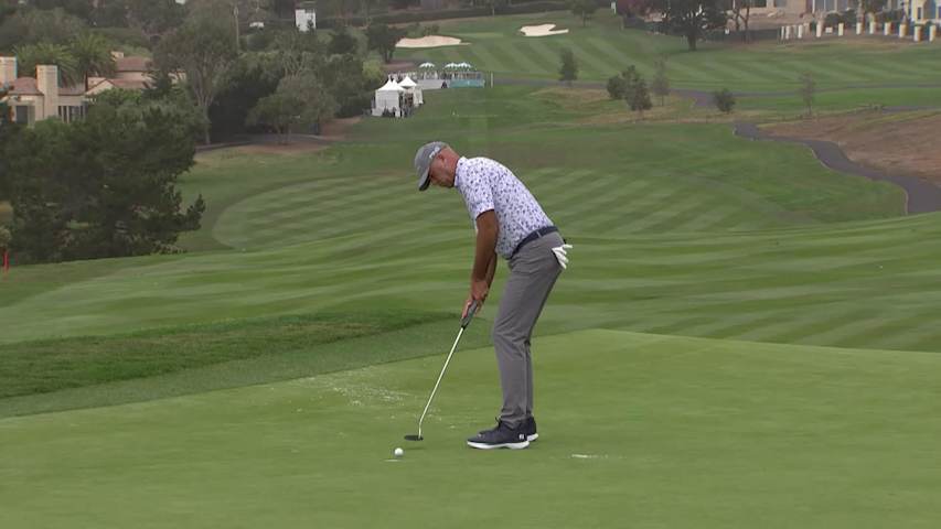 Stewart Cink makes birdie on No. 6 at PURE Insurance Championship