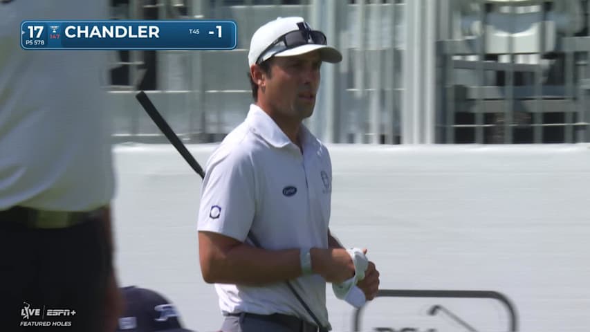 Will Chandler makes birdie on No. 17 at Rocket Classic